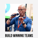 Chris Barrow giving a speech on Building Winning Teams